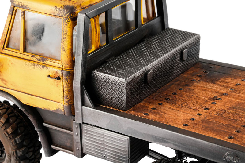 FairRC 1/24 FCX24 Woodlander Yellow Rusted Mod RTR RC Truck