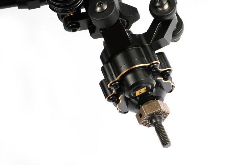 BATRAZZI Brass Axle & Portal Axle Housing for FMS FCX10 K5 & LC80 Pro