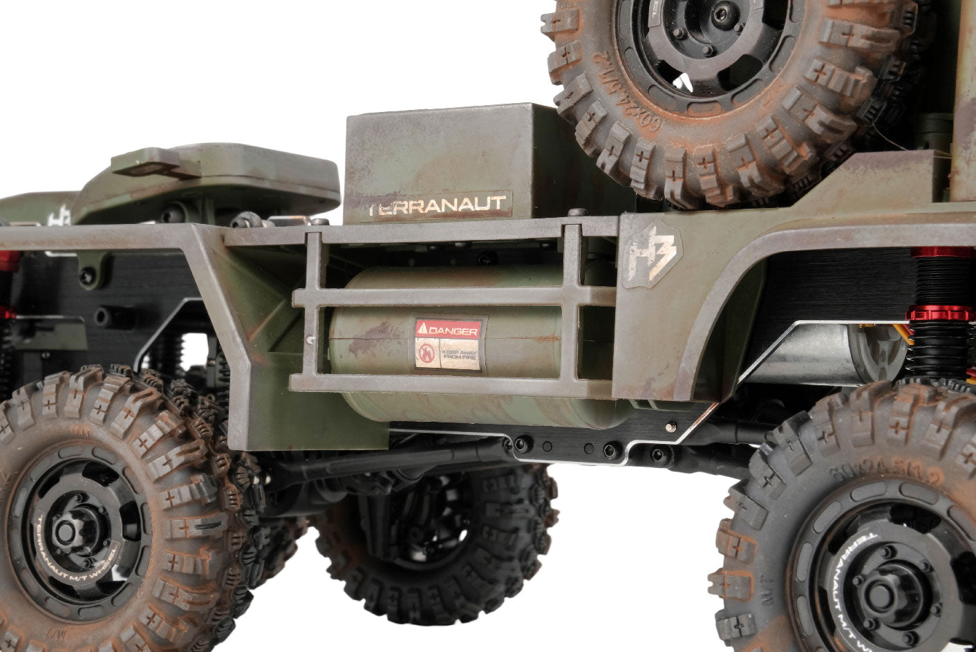 FairRC 1/18 CR18P Terranaut 8x8 Rusted Mod RTR RC Truck