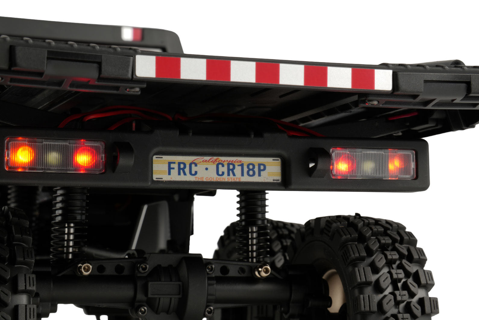 FairRC 1/18 CR18P ARKTOS 6x6 Flatbed Red Mod RTR RC Truck