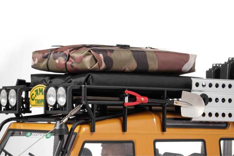 RC Simulated Roof Luggage Tent Bag Decoration for 1/10 RC Crawler
