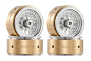 BATRAZZI Aluminum 1.2” Revolver Beadlock Wheels 4pcs (Silver)