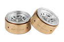BATRAZZI Aluminum 1.2” Revolver Beadlock Wheels 4pcs (Silver)