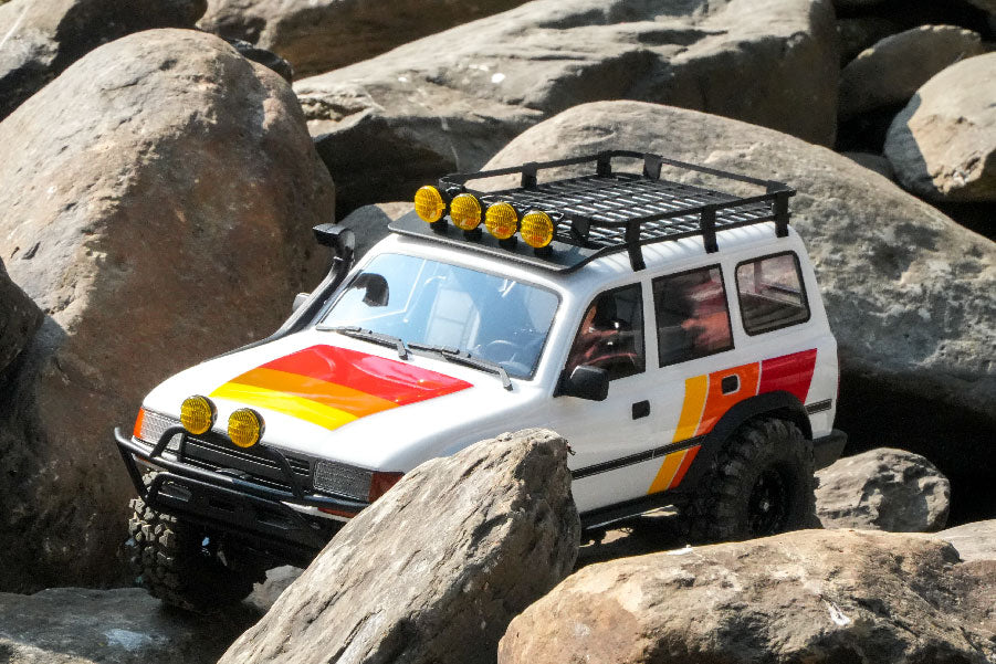 FairRC 1/10 FCX10 LC80 Tri-Color Mod RS RC Crawler