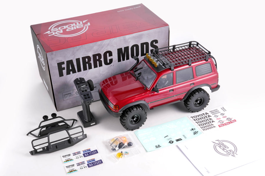 FairRC 1/10 FCX10 LC80 Cardinal Mod RC Crawler Brushless RS