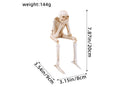 Halloween Skeleton Figurine – Poseable Doll for 1/7 & 1/10 RC Crawlers (1pc)