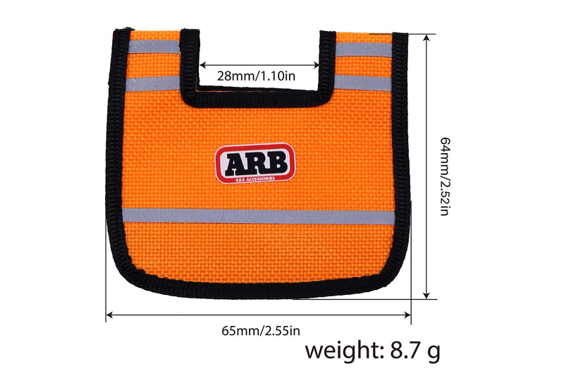 RC Simulation First Aid Kit – Recovery Board, Rescue Rope, Rescue Hook, Cable Flag for 1/10 & 1/12 RC Crawler