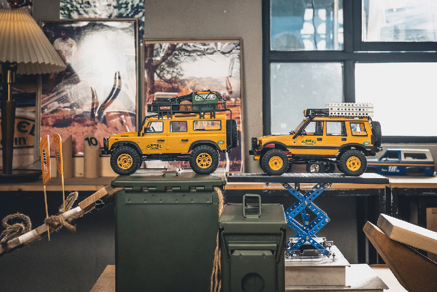 FMS ラジコン　DISCOVERY 1/24 ランドローバー fcx24m 1/24 Land Rover RC | Camel Trophy | Realistic Adventure