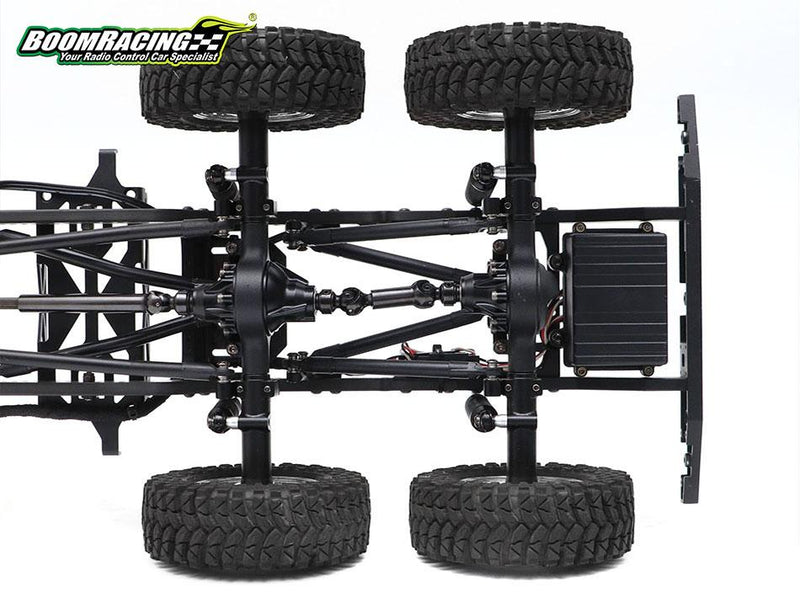 Boom Racing 1/10 BRX02 6x6 With D110 6x6 Pickup Hard Body for BRX02