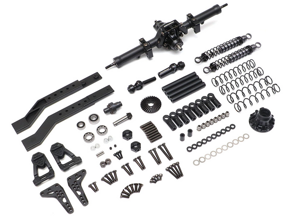 Boom Racing BRX02 Link 6X6 Conversion Kit for TRC D110 6x6 Pickup Hard Body for BRX02