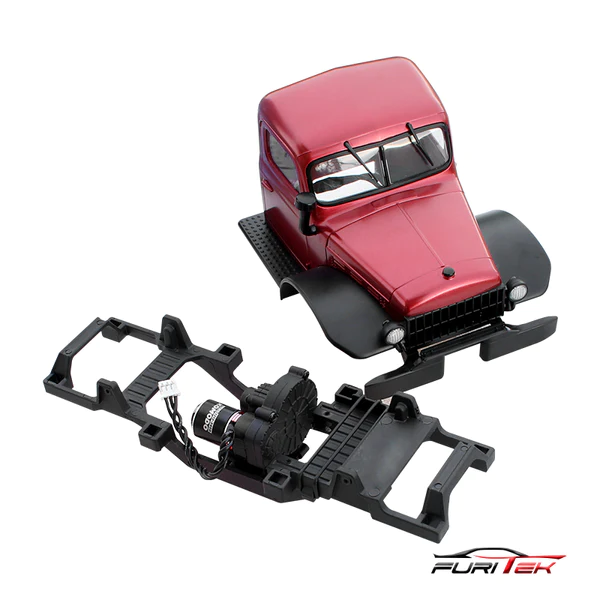 FURITEK FCX24 Transmission With Micro Komodo Brushless Setup