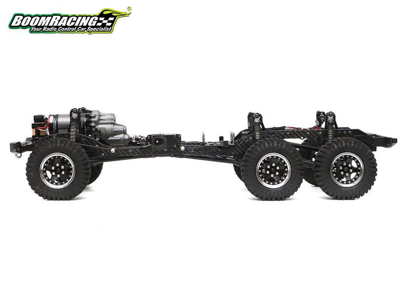 Boom Racing 1/10 BRX02 6x6 With D110 6x6 Pickup Hard Body for BRX02
