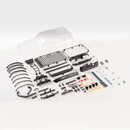 FCX10 TOYOTA LC80 CLEAR CAR BODY PARTS