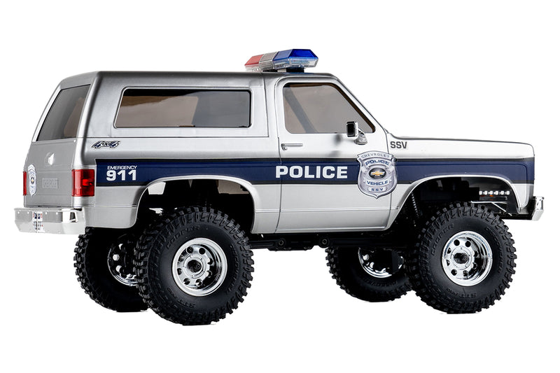 FairRC K5 FCX24 Silver Police Car Mod RTR