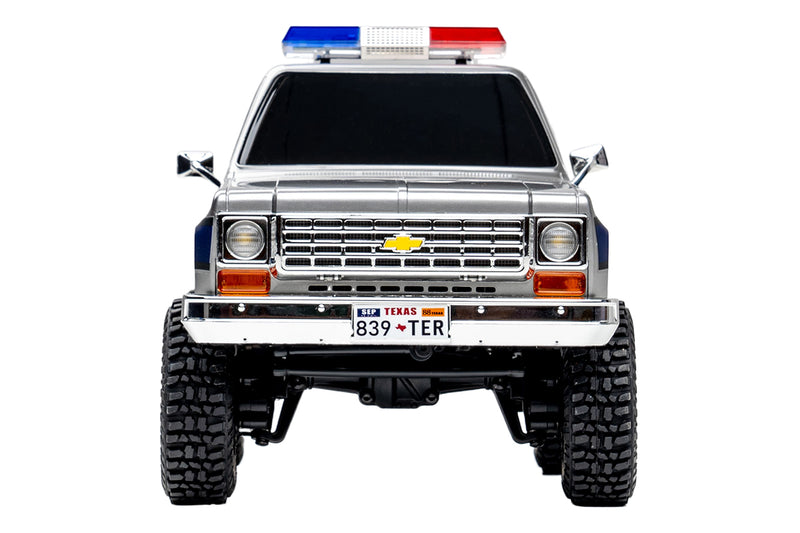 Police Car LED Lightbar Decoration Set (70×15×15mm)