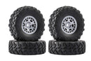 BATRAZZI 0.8” Sheriff Beadlock Wheels & Country Claw A/T Tires Set 4pcs (Flash Sale: 50 Units Only)