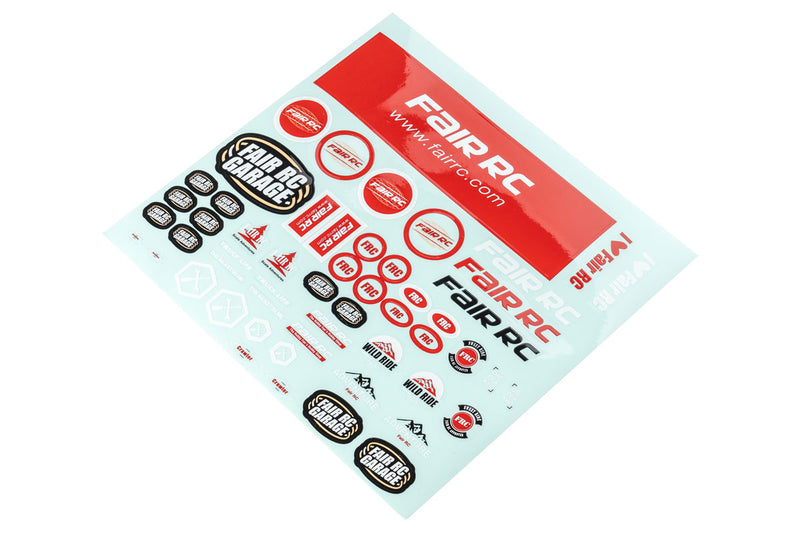 Fair RC Plastic Sticker (220 × 210mm)