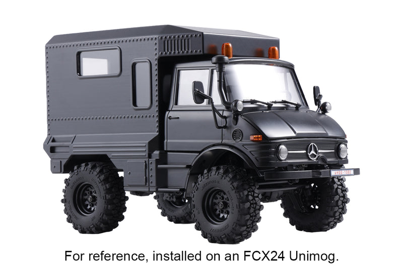 3D-Printed Truck Camper Shell for FCX24 Unimog