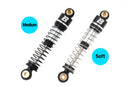 BATRAZZI 45mm Oil-filled Aluminum Shocks with Quick-Change for FMS FCX24 & FCX18 Silver (4pcs)