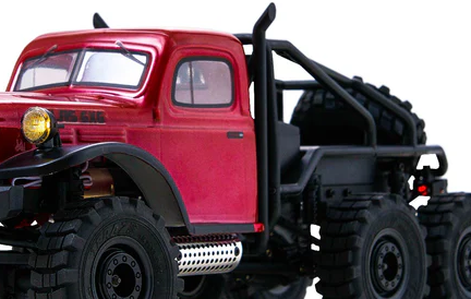 1:18 ATLAS 6X6 Crawler Exhaust Pipe Set