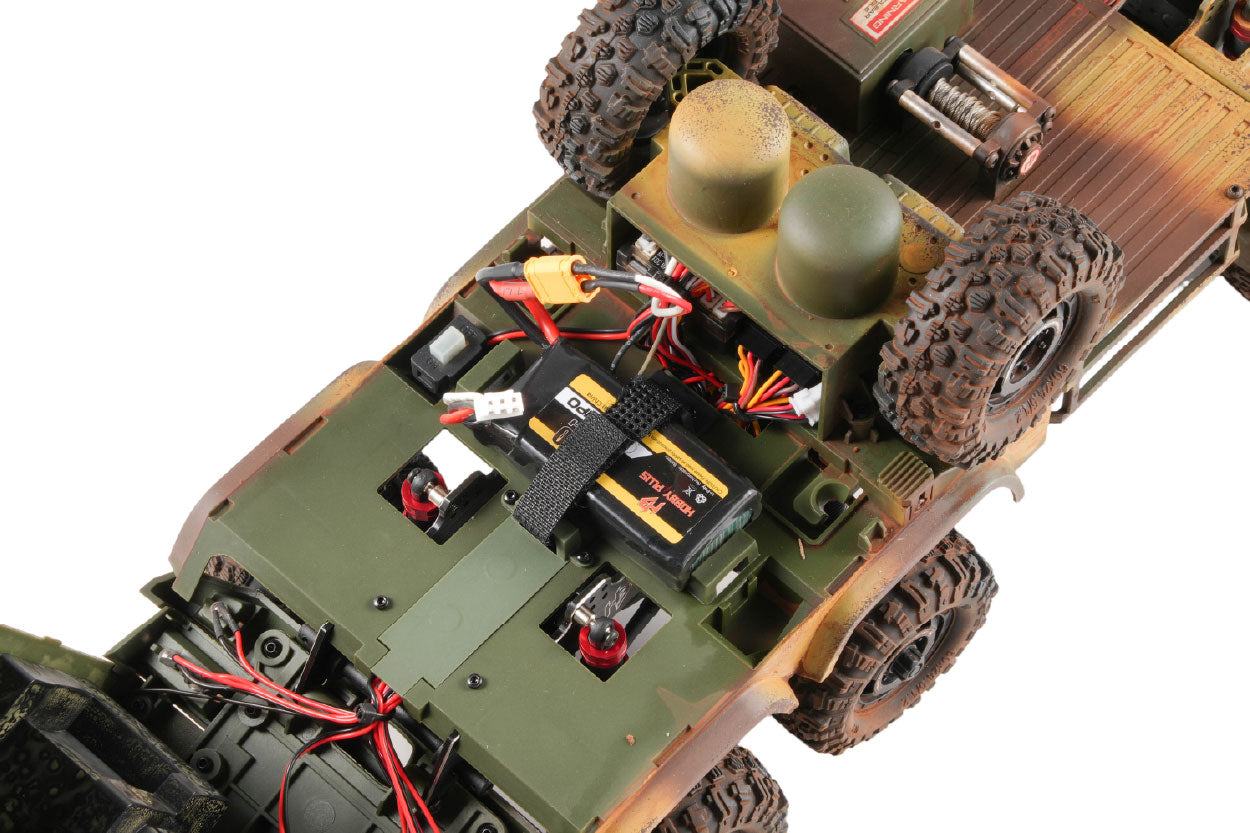 FairRC 1/18 CR18P Terranaut 8x8 Rusted Camo Mod RTR RC Truck