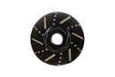 BATRAZZI CNC Brass Brake Disc Upgrade for FMS FCX18 II (Black/Gold)
