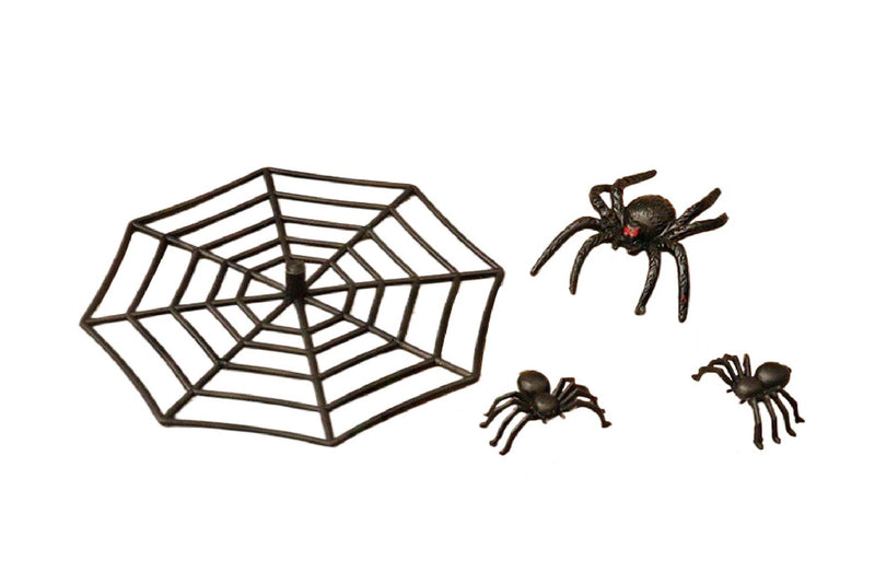 Halloween Spider Web Set (4pcs)