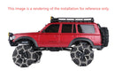 1.0" Tire Snow Chains (4Pcs) - Metal Anti-Slip Design