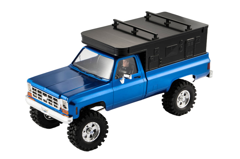 FairRC 3D-Printed Truck Camper Shell for FMS FCX18 Chevrolet K10 & FMS 1/18 K10 (TYPE B)