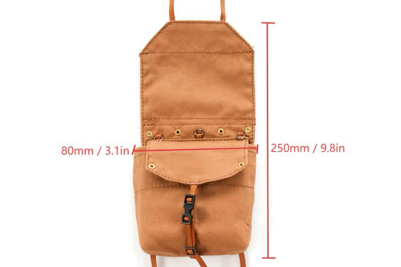 1/10 Scale RC Spare Tire Bag – Camel Trophy Style Accessory for Land Rover & Other RC Models