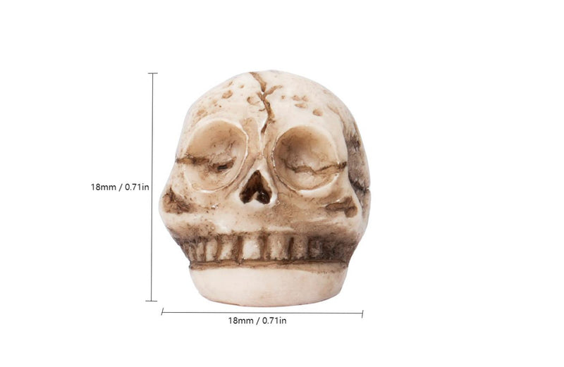 Halloween Mini Skeleton Head (1pc)