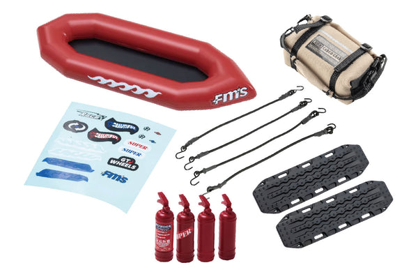 Seckilling 1/18 & 1/24 Scale Accessories Set (5 pcs)