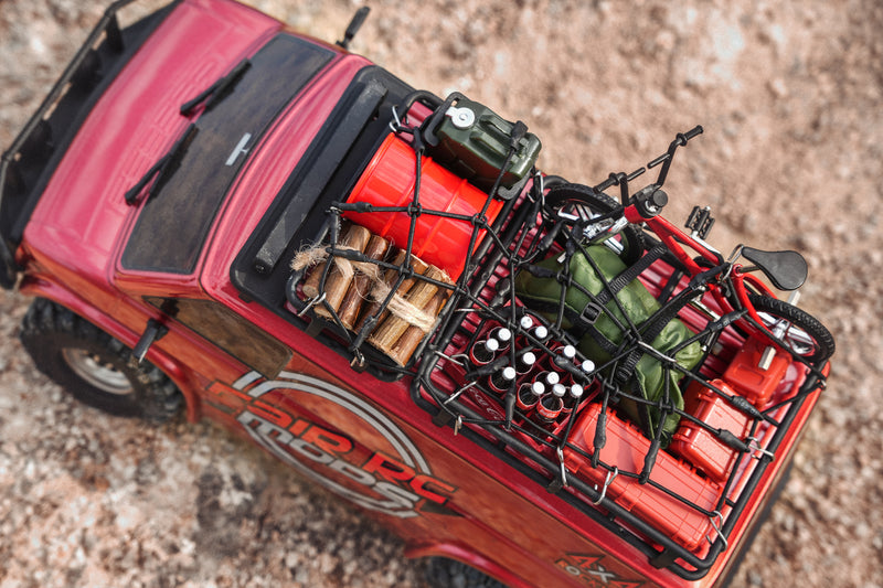 FairRC 1/18 CR18P EVO-V2 Rock Van Red Mod RTR