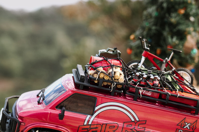 FairRC 1/18 CR18P EVO-V2 Rock Van Red Mod RTR