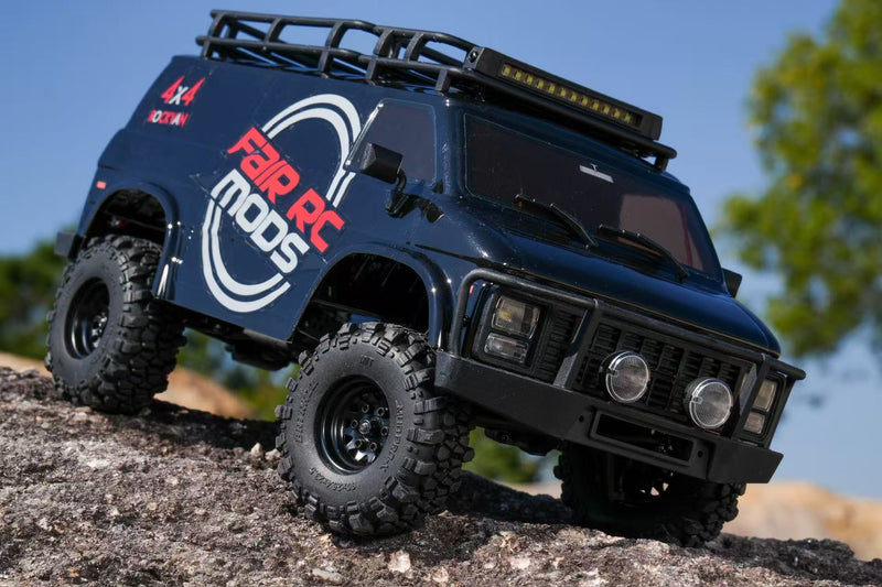 FairRC 1/18 CR18P EVO-V2 Rock Van Black Mod RTR
