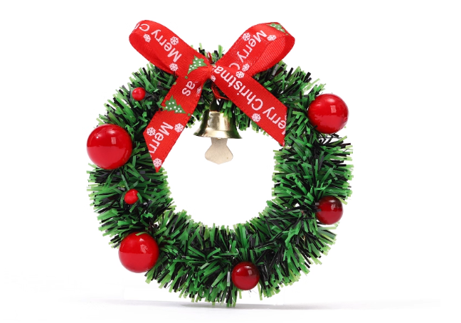 Christmas Wreath – Holiday Festival Decorations (5pcs)