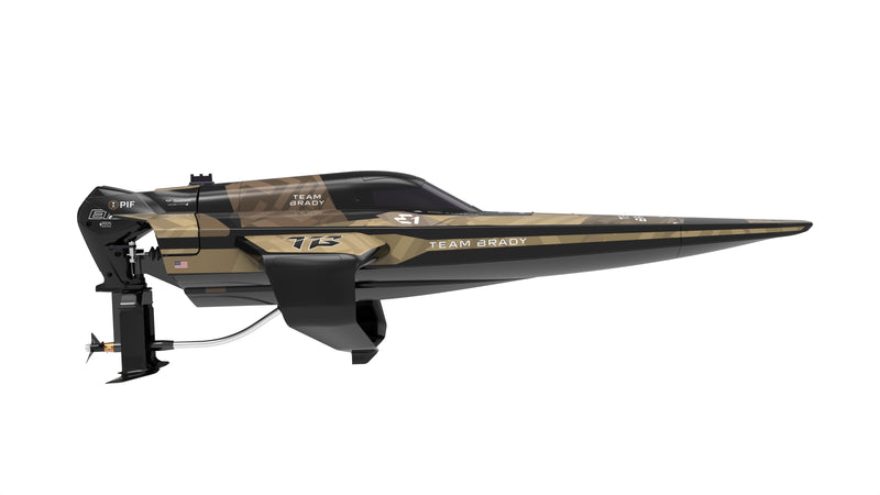 Joysway E1 RaceBird Team Brady 1/14 Scale 545mm (21.5”) Hydrofoil Boat RTR