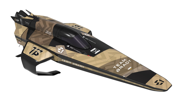 Joysway E1 RaceBird Team Brady 1/14 Scale 545mm (21.5”) Hydrofoil Boat RTR