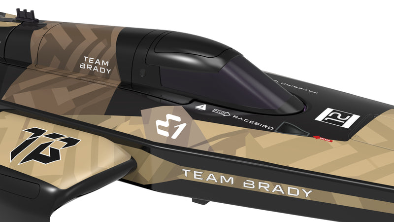 Joysway E1 RaceBird Team Brady 1/14 Scale 545mm (21.5”) Hydrofoil Boat RTR