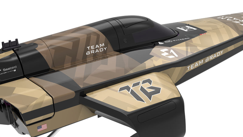 Joysway E1 RaceBird Team Brady 1/14 Scale 545mm (21.5”) Hydrofoil Boat RTR