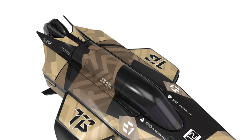 Joysway E1 RaceBird Team Brady 1/14 Scale 545mm (21.5”) Hydrofoil Boat RTR