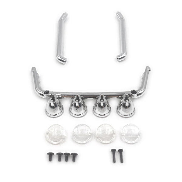 Convoy Roll Cage With Light Mount Set (Chrome)