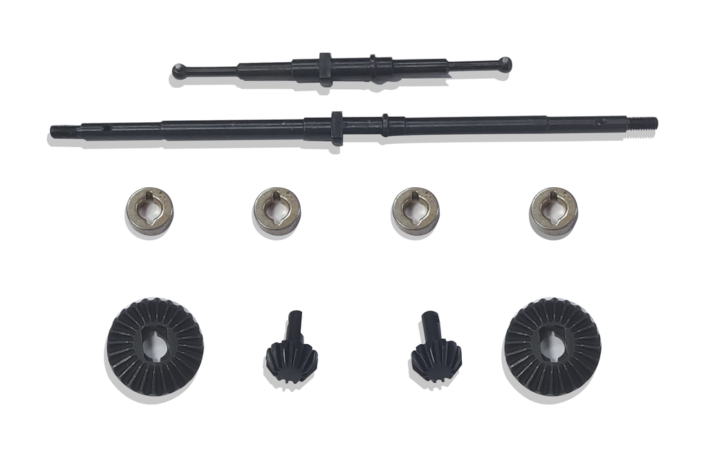 carrera rc metal gear HobbyPlus CR-18 Axle Metal Gear Set For CR-18P