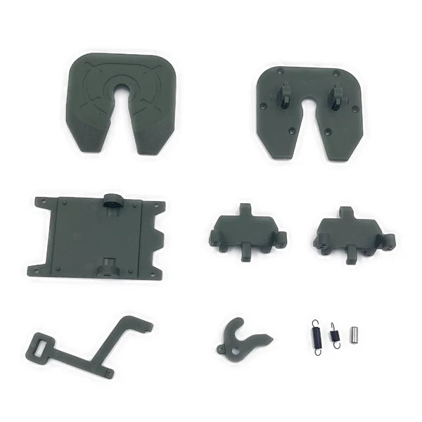 Terranaut Hitch & Servo Mount, Grey&Green