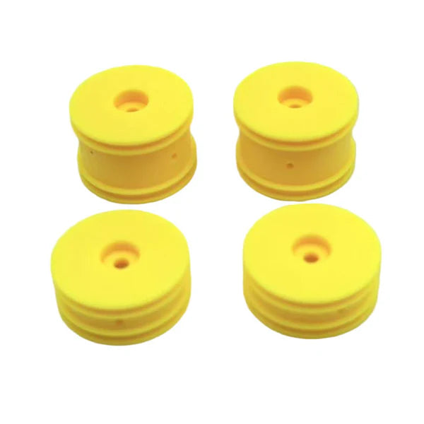 Hobby Plus 1/24 Speck-B Front / Rear Wheel Set ( Yellow )