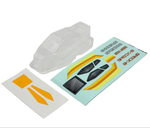 Hobby Plus 1/24 Speck-B Lexan Body ( Clear )