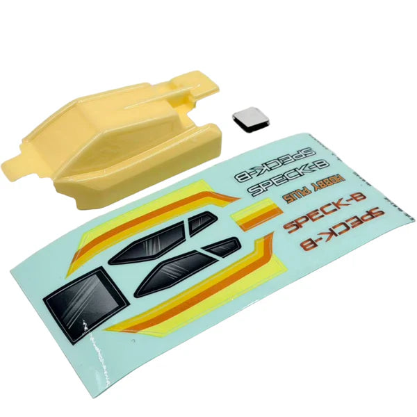Hobby Plus 1/24 Speck-B Printed Body ( Vintage Creme )