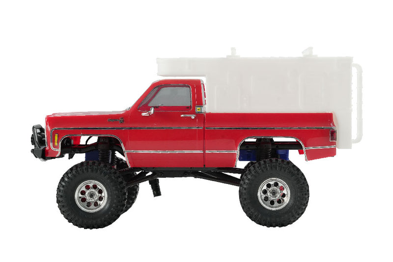 Customizable 3D-Printed Truck Camper Shell for TRX-4M K10 High Trail (TYPE B)