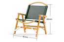 Mini Simulation Camping Chair for 1/18 & 1/24 RC Scenes