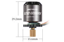 BATRAZZI Ctrl Frk 3200KV Brushless Outrunner Motor, Receiver and ESC Set for Traxxas TRX4M